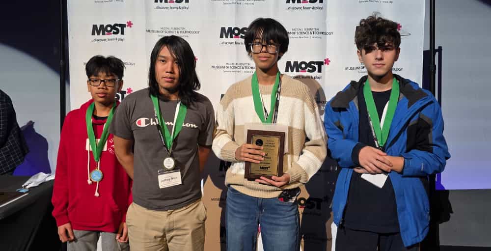 UAS Students Earn Third Place at the CNY Catapult Challenge