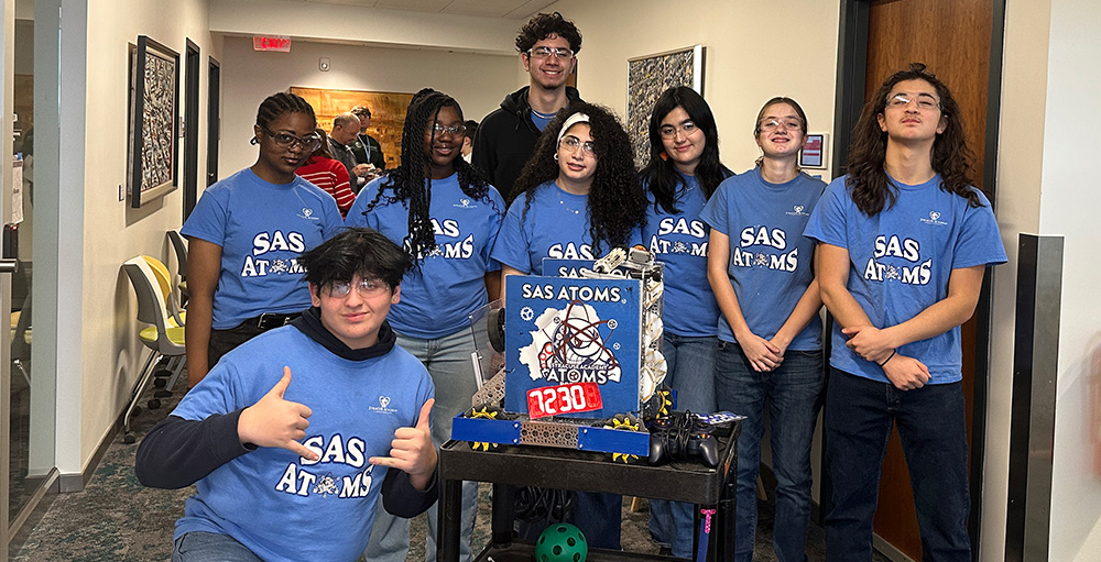SAS Atoms Robotics Team Celebrated for Strong Showing at Clarkson University